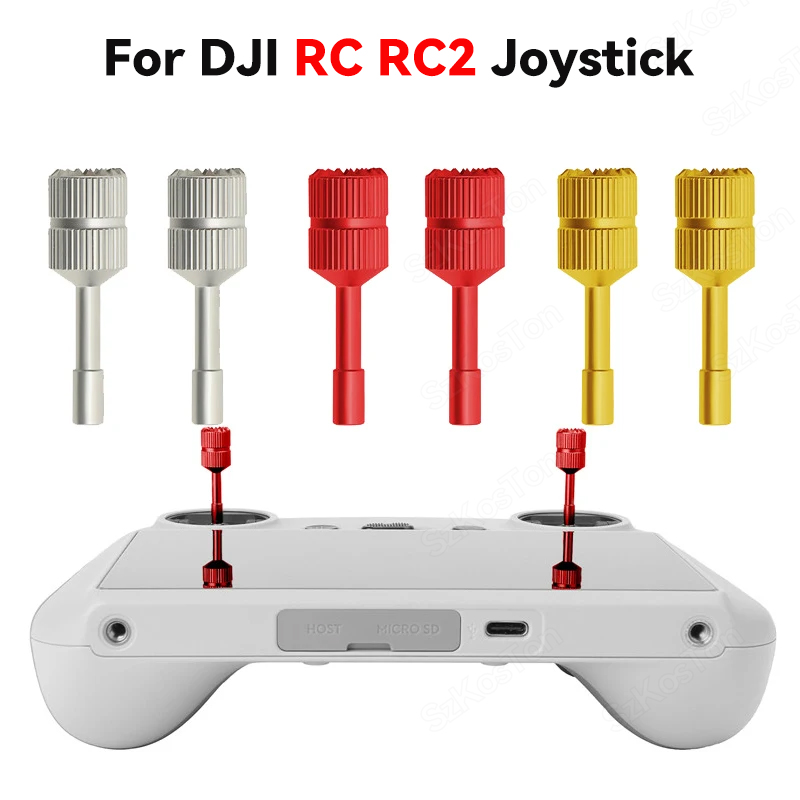 Drone Dji Rc Mini - 1 ペア DJI RC/RC 2 リモコン拡張ジョイスティックアルミ親指スティックロッカー