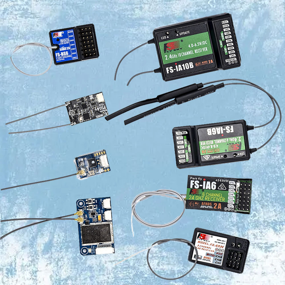 Drone Rc Toy - Flysky RC レシーバー FS-IA6 IA6B IA10B