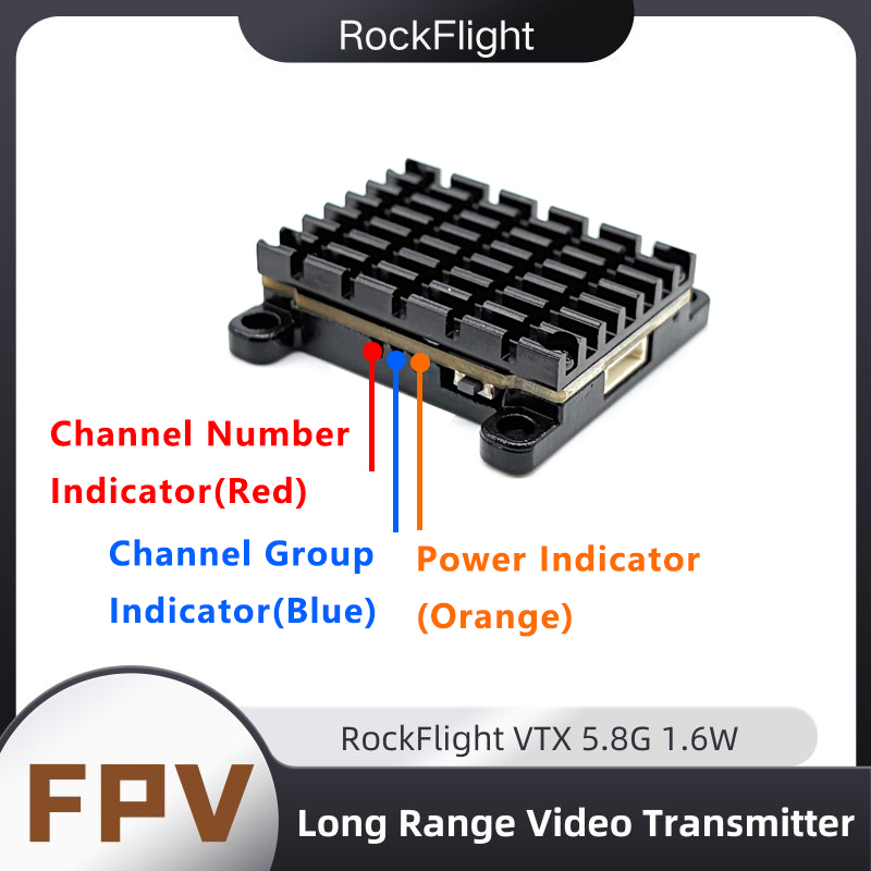 RockFlight TX663 VTX 5.8G 48CH - Drone Rc Toy のレビューと価格
