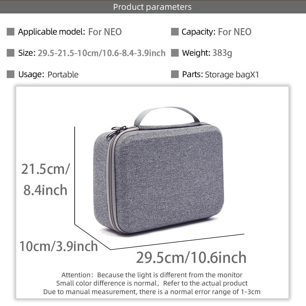DJI Neo Mini用耐衝撃収納バッグ ポータブルハンド - Drone Dji Rc Mini のレビューと価格