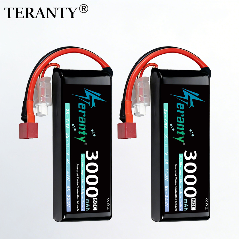 TERANTY 2S 3000mAhリポバッテリー 7.4V - Drone Rc Leading のレビューと価格