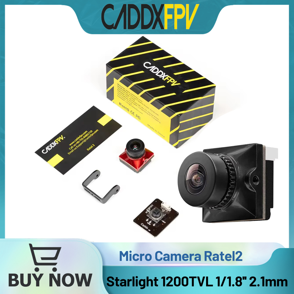 CADDX マイクロ FPV カメラ Ratel 2 4.5 - Drone Ae Rc のレビューと価格