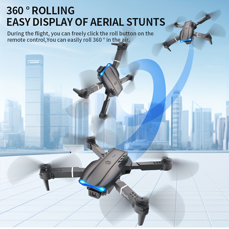 E99 PRO MAX：デュアルHDカメラ、画面付きリモコン - Drone Ae Rc のレビューと価格