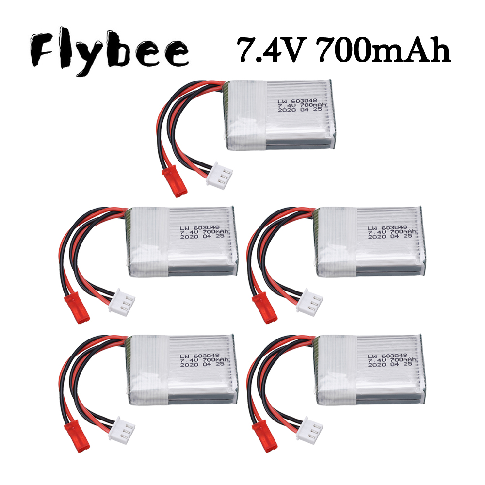 7.4V 700mAh 25c リポバッテリー MJXRC  - Drone Rc Leading のレビューと価格