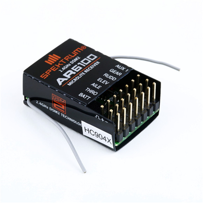 AR6100 DSM2 6CH 2.4GHz レシーバー S - Drone Rc Leading のレビューと価格