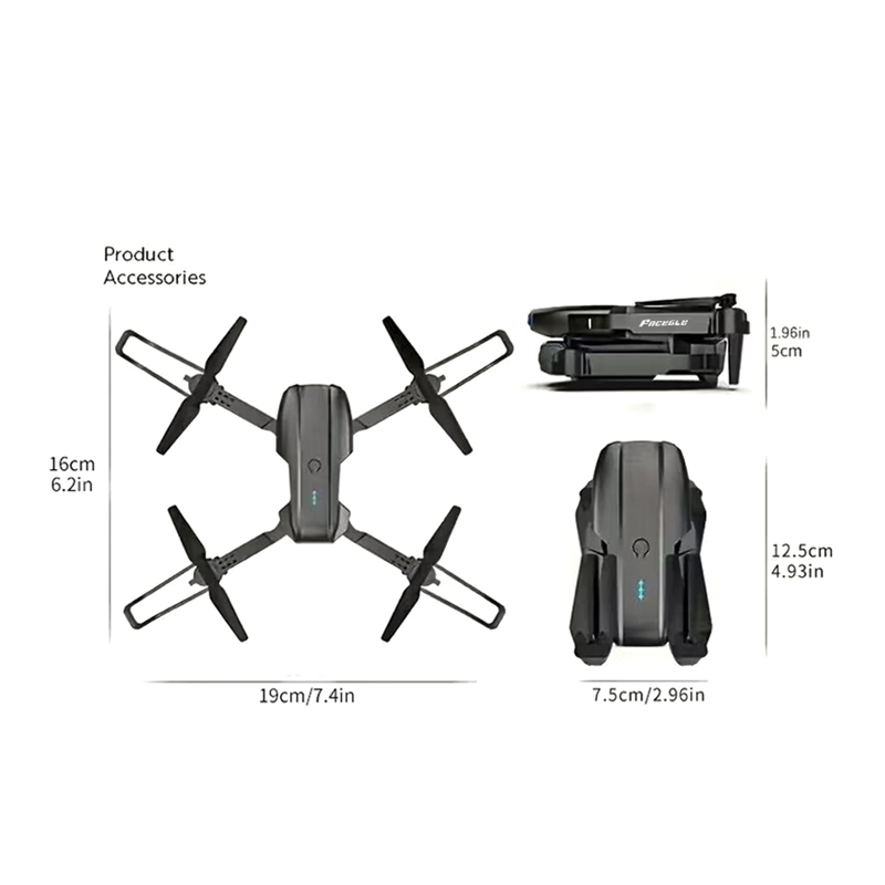 FACEGLE UAV E99 Nova RCドローン ミニ - Drone Ae Rc のレビューと価格