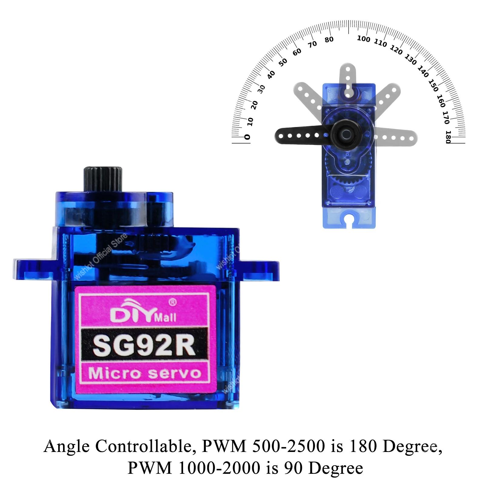 SG92R マイクロサーボモーター 4.8-6V 360/2 - Drone Rc Leading のレビューと価格