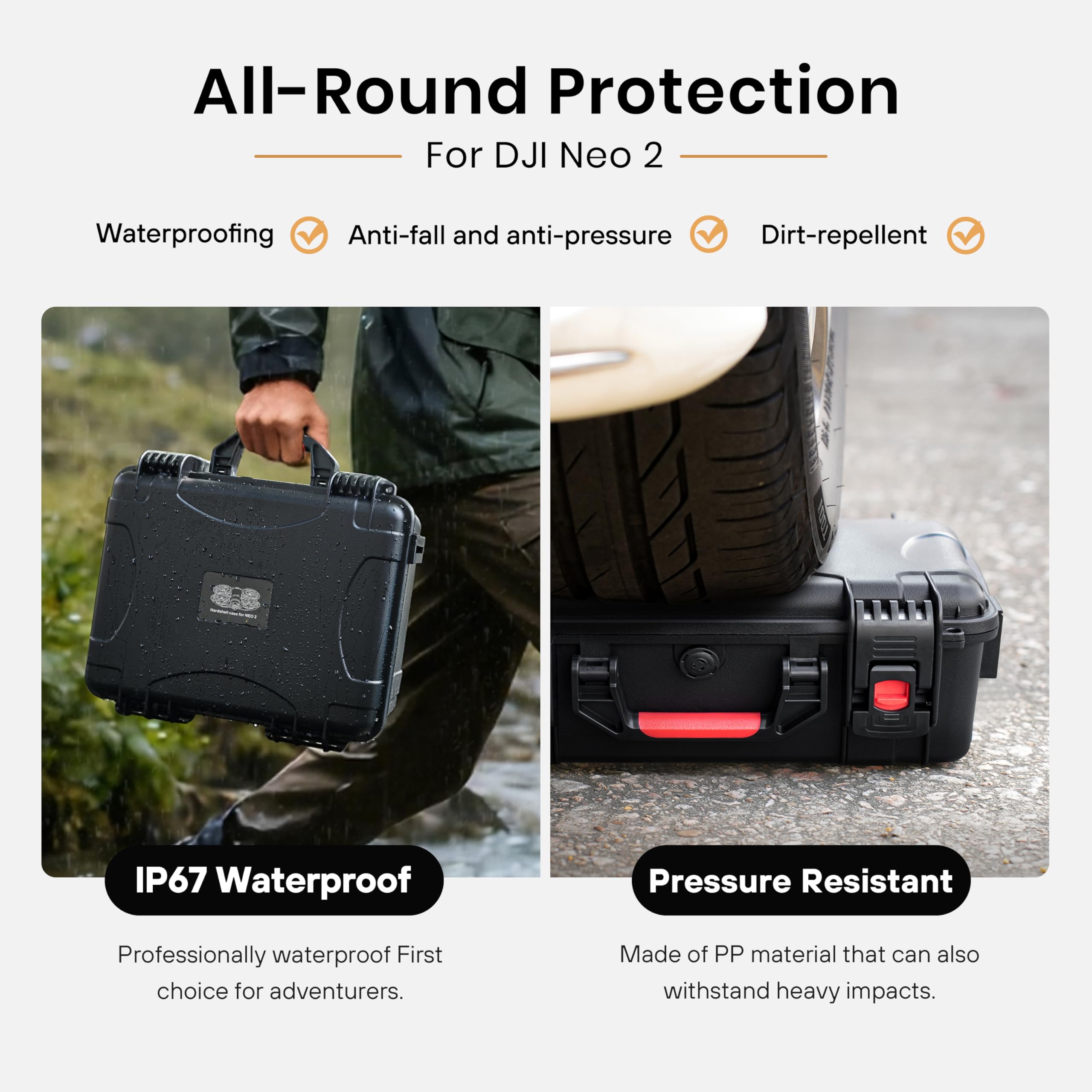 STARTRC DJI Neo 2ドローンアクセサリー用防水 - Drone Rc Cover のレビューと価格