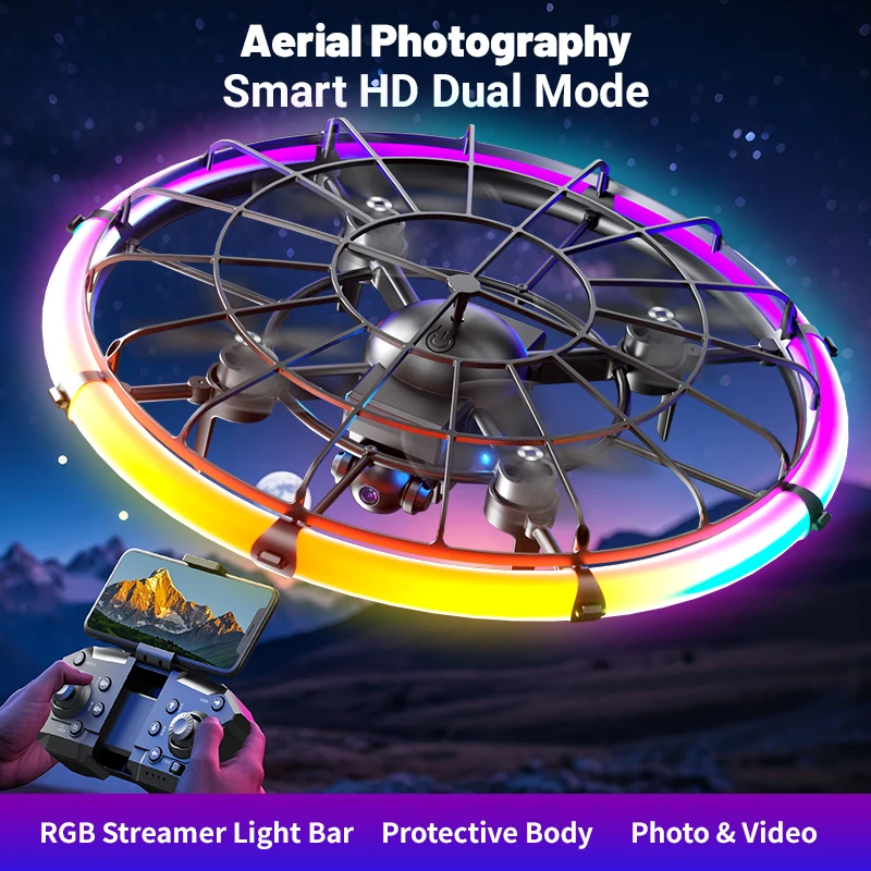 JJRC H145 UFO RCドローン、デュアルHDレンズ - Drone Ae Rc のレビューと価格