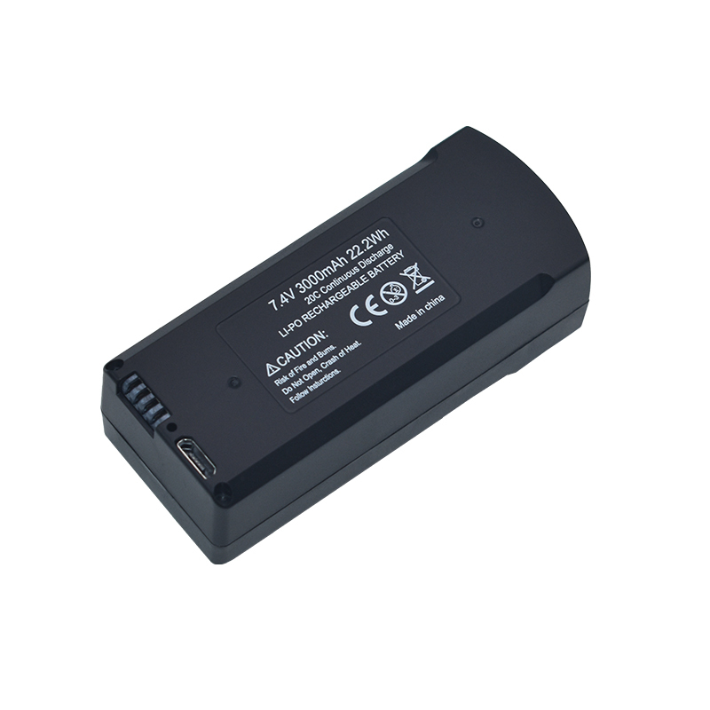 GPS V198 7.4V 3000mAh バッテリー RC - Drone Rc Leading のレビューと価格