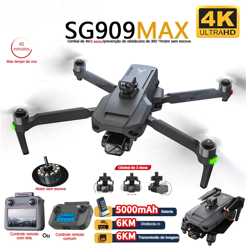 プロのドローン,4kカメラ,3軸ジンバル,5g,ZLL-SG - Drone Ae Rc のレビューと価格
